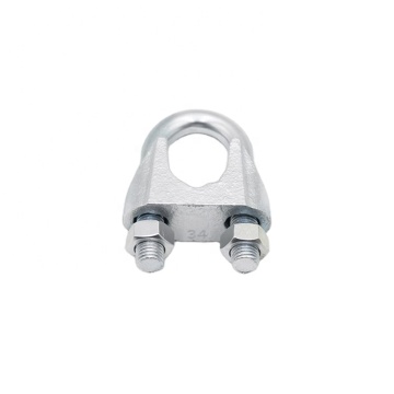 High Quality Stainless Steel Din 741 Type Wire Rope Clip For Cable Wire