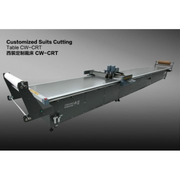 Customized cutting bed for suits