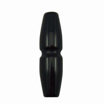 40mm Long, Horn Toggle Button in Solid Black Color for Coat