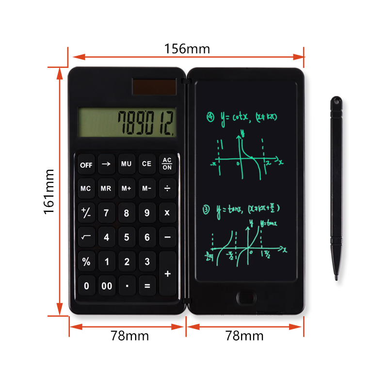 Suron Basic Calculator Notepad مع 6.5 بوصة LCD Tablet