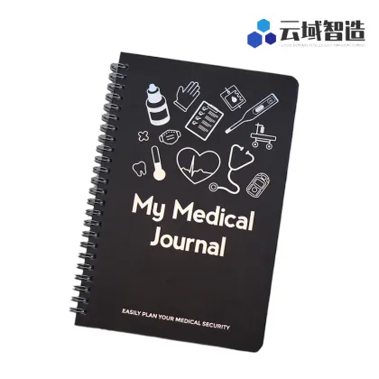 Professional Medical Record Book with Coil Cover