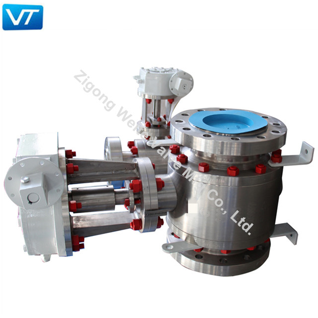 metal seat valve_f316_class_300_ball_valve_with_high_precision_ball