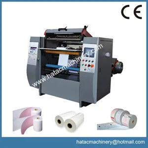 Carbonless Paper Reel Slitting Rewinder Machine