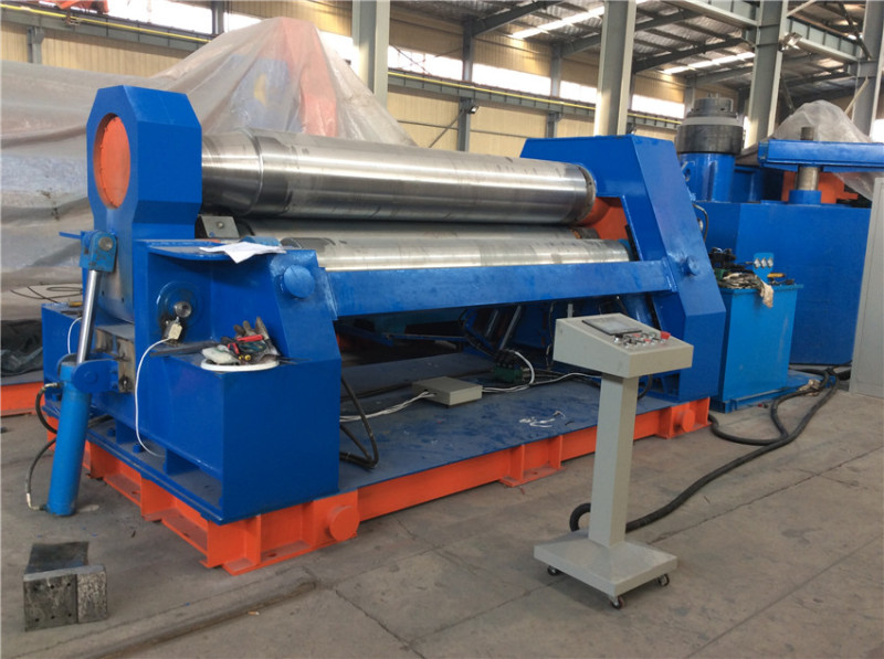 Best Stainless Steel Sheet 50mm Thick Four Roll Rolling Bending Machine Price