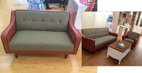 Leather Combination Sofa Set