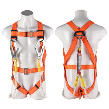 Bahan nilon harness sabuk pengaman sabuk pengaman tubuh penuh