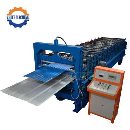 Double Layer Tiles Cold Roll Forming Machinery