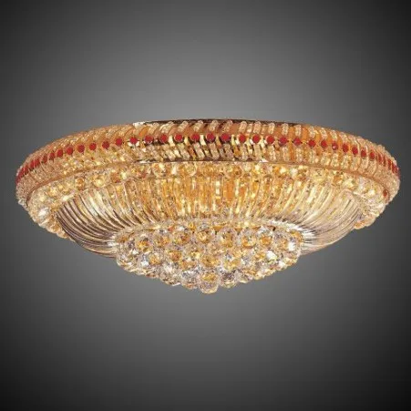 Luxury restaurant crystal ceiling lamp