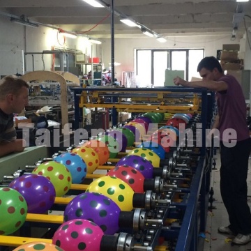 Five sides balloon printing machine