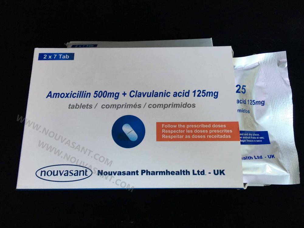 Amoxicillin clavulanate tablets 500mg_125mg