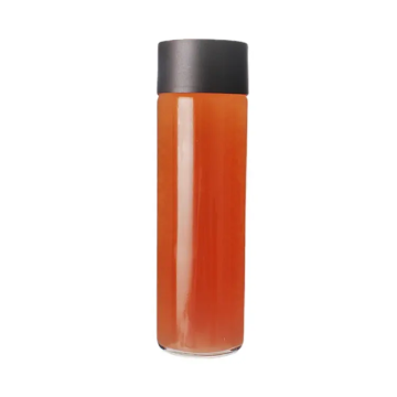 350 ml Voss Water Bottle Glass z plastikową czapką