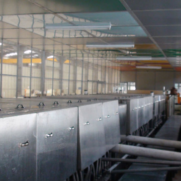 Linea di produzione di pretrattamento della bobina di colore in alluminio