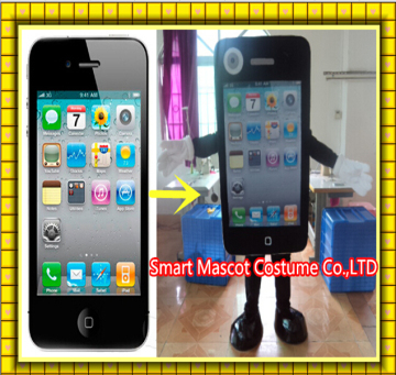 Custom made mobile phone mascot costume