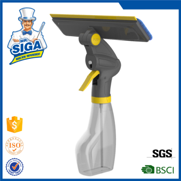 Mr.SIGA 2015 new 3 in1 multifunction spraying window squeegee wiper