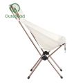 Foldable Aluminum Alloy High Back Camping Beach Chair