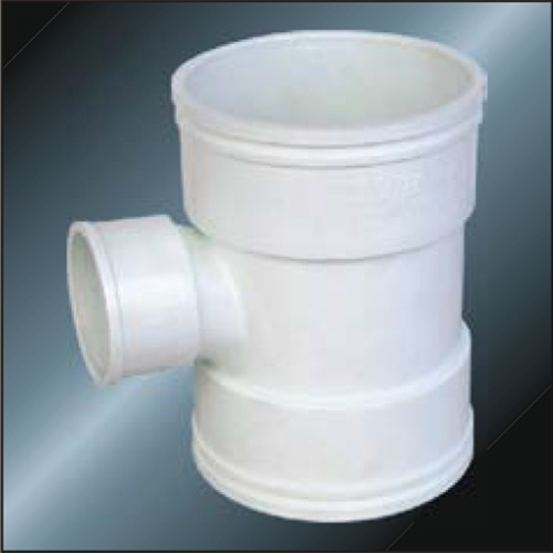 BS5255 / 4514 Drainage Upvc Reducing Tee Gris