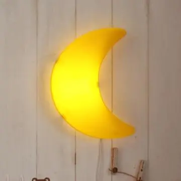 Children\'s Cartoon moon   LED wall lamp