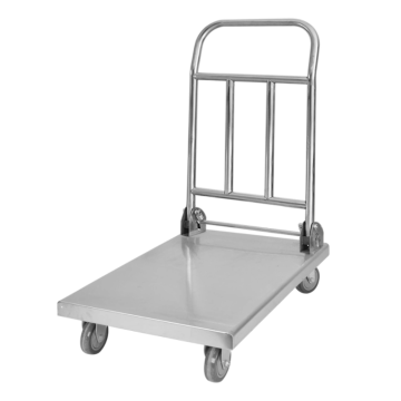 Kitchen four-wheel platform trolley