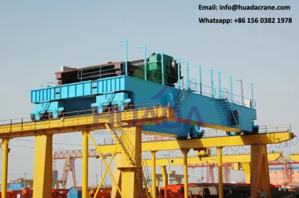 precast yard gantry crane bridge construction