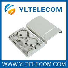 Wall Mounted Indoor Plastic 2 Core FTTH Box