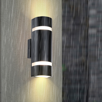 IP64 Waterproof LED Glass Wall Light - Outdoor Aluminum Wall Lamp Fixture