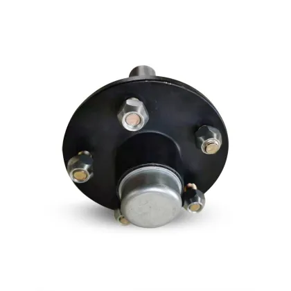 China Manufacturer Utility Trailer Half Axle with Hubs for RV Caravan Stub Axle