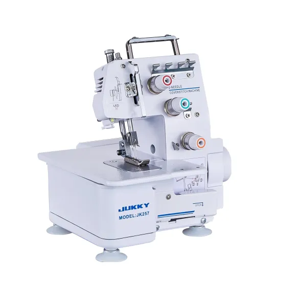 High-Quality JUKKY JK-257 Overlock Sewing Machine for Home Use - Hot Sale Apparel Machinery