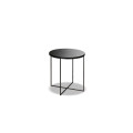 Rotondo sidetable in colore nero