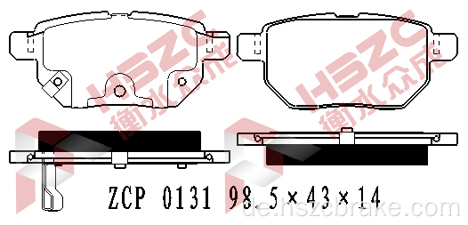 FMSI D1354 Auto Keramikbremsbelastung für Toyota