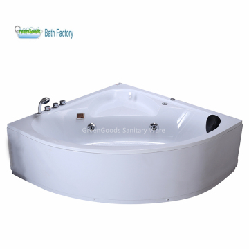 GreenGoods Bath Factory 2-Person 1300mm Corner Massage Spa Tub