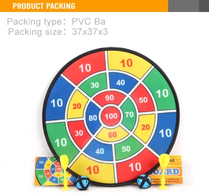 Interesting target game toy velcro dart game