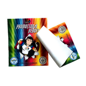 Microfiber Cleaning Eyeglasses Cloth, Logo Printing, Suitable for Promotional and Gift Purposes
