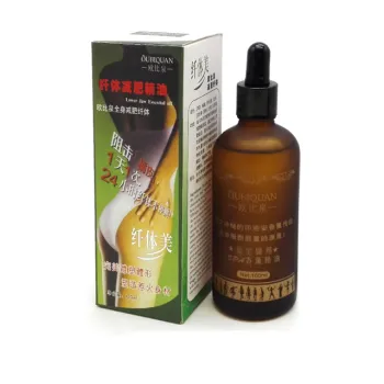 Private Label OEM Slimming Body Oil for Fat Burning and Weight Loss Massage Essential Oil