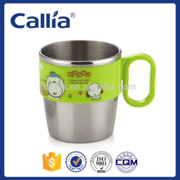 Callia High Quality Stainless Steel Children Color Bowl and Cup