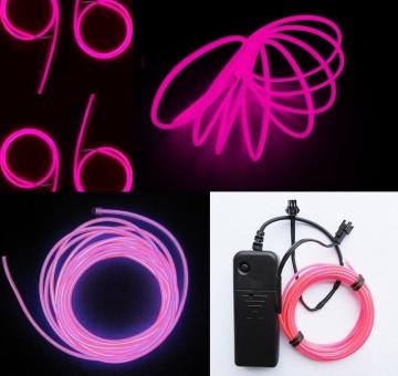 New EL Glowing Wire with Different Colors, Shinning Wire Hot Sell