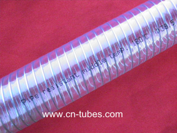 PVC high temperature steel wire reinforced hose
