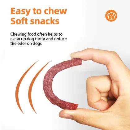 OEM ODM Air-dried Chicken Breast Jerky Dog Snacks