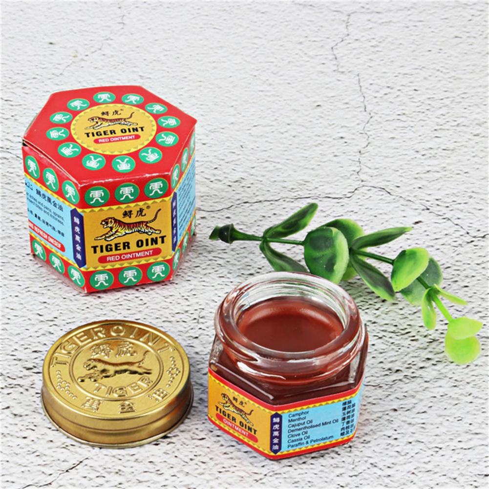 100% Original Red Tiger Balm Ointment Thailand Painkiller Ointment Essential Oil Muscle Pain Relief Ointment Soothe itch TSLM2