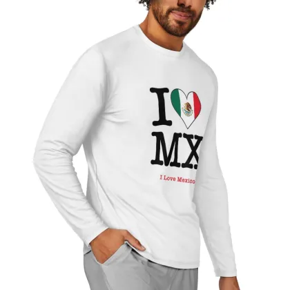 Custom Mexican Flag Print Winter Clothing & Sports Wear