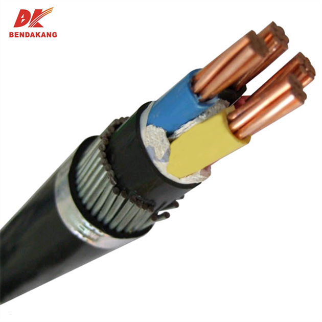 Cable de transmisión blindado de alambre de acero de 0.6 / 1KV SWA BS5467