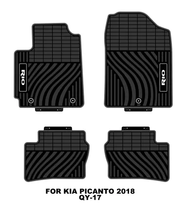 Customized Floor Liner for KIA PICANTO 2018 Car Mats