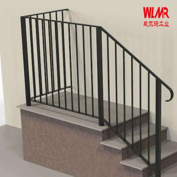 Railing Tangga Pagar Baja Hitam