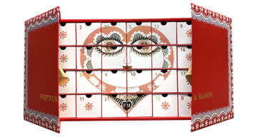 Luxury custom design gift packaging cardboard advent calendar paper christmasbox