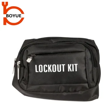 Lockout Tagout Safety Waist Bag with Locking Mechanism: Secure Storage Solution