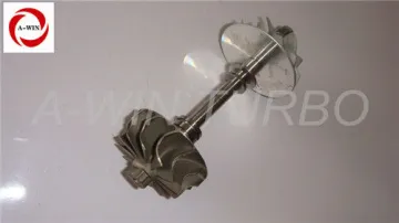 Ct16 Toyota Turbocharger Shaft , Car Turbine Wheel Shaft
