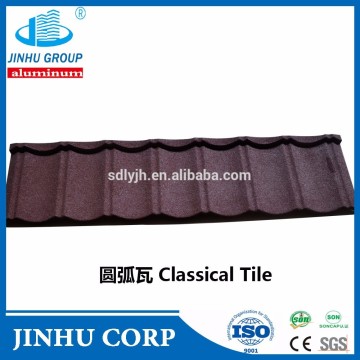 Suitable stone chips coated kerala tile roof prices factory