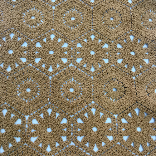 Granny Chic Cotton Flower Guipure Embroidery Fabric