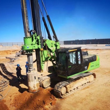 KR90C Small Clawer Hydraulic Rotary Drilling Rig with CAT Chassis and CE&ISO9001 Certificates