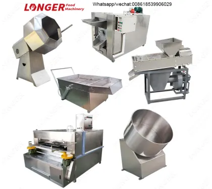 Drums Roasters: Peanut and Ground Nut Processing Machine