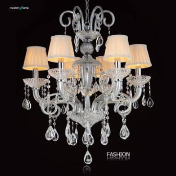 Antique Lampshade Crystal Chandelier